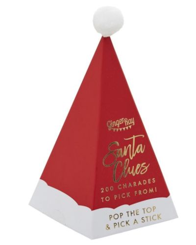 Santa Clues Christmas Charades Family Party Game