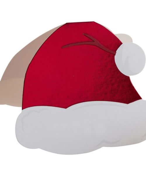Santa Hat Christmas Place Cards 10pk