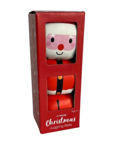 Santa Juggling Balls