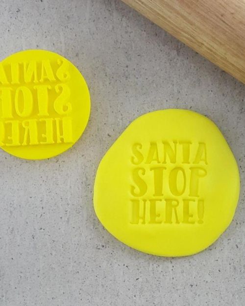 Embosser – Santa Stop Here