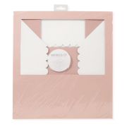 Scalloped Tall 12-Hole Cupcake Box – Pastel Pink
