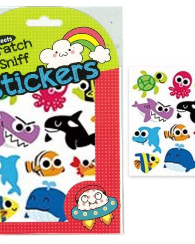 Scratch & Sniff Stickers – Sealife