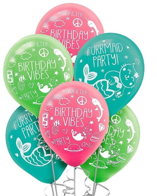 Selfie Celebration Balloons 6pk