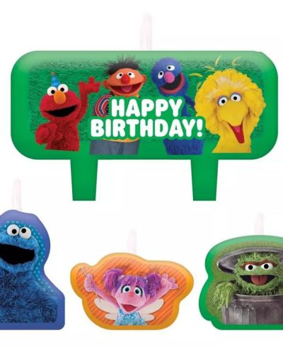 Sesame Street Candle Set