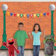 Sesame Street Customisable Party Backdrop Kit