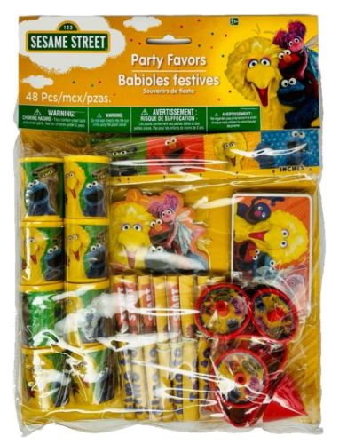 Sesame Street Mega 48 Piece Favour Pack