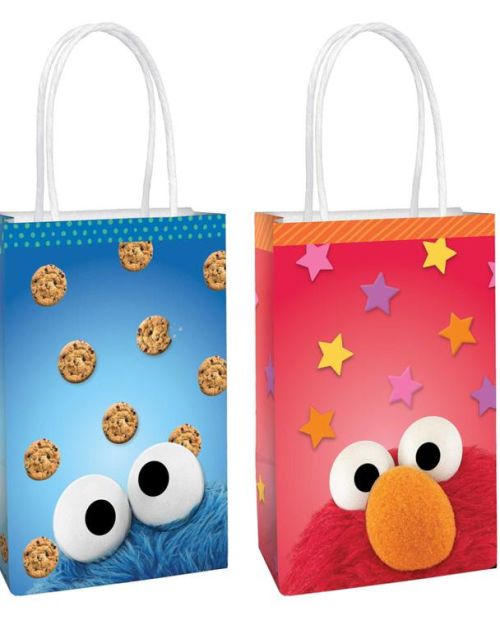 Sesame Street Paper Treat Bags 8pk