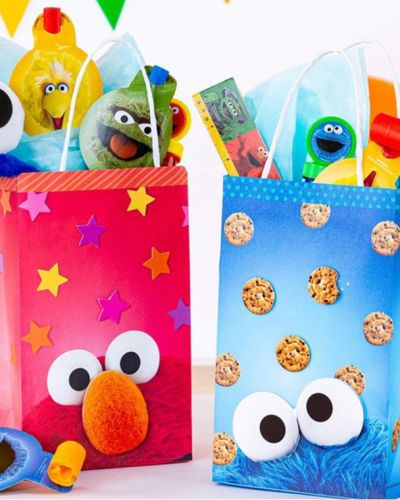 Sesame Street Paper Treat Bags 8pk