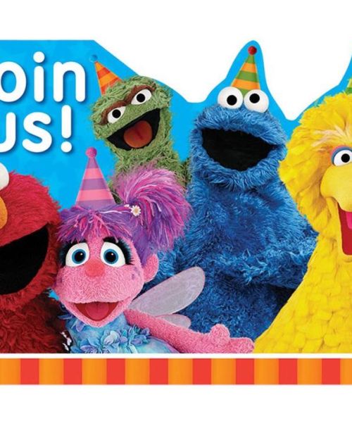 Sesame Street – Invitations 8pk
