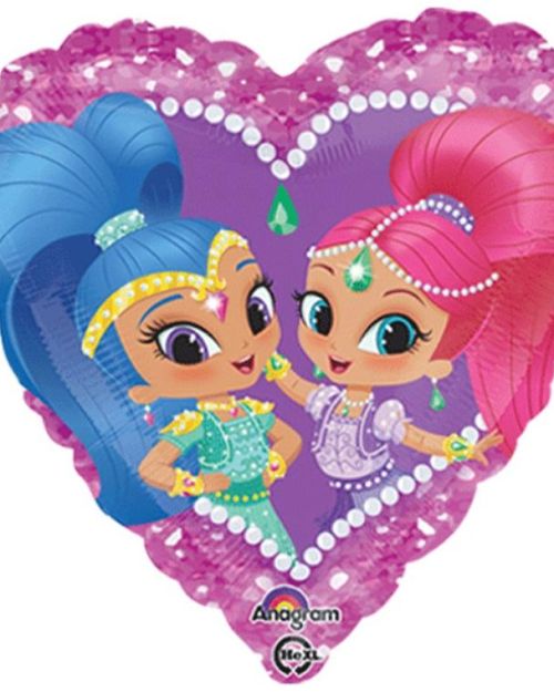 Shimmer & Shine Heart Foil Balloon