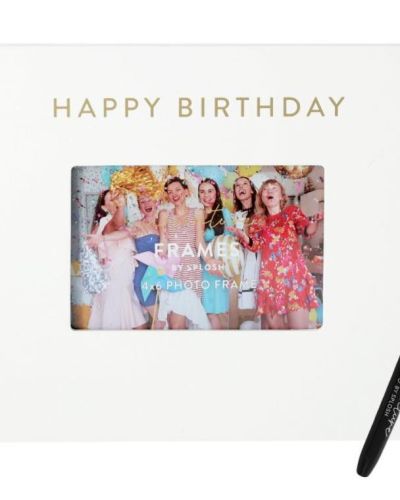 Signature Frame Happy Birthday
