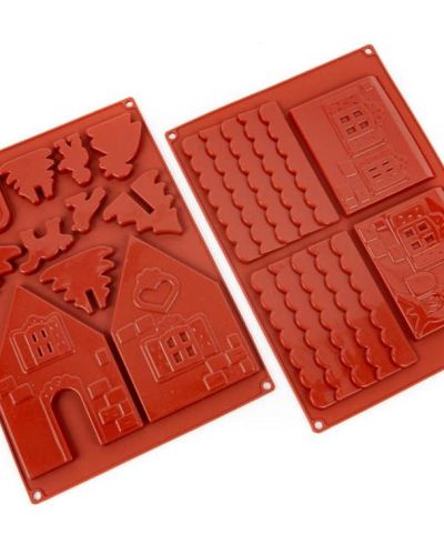 Gingerbread House Silicone Mould – Small