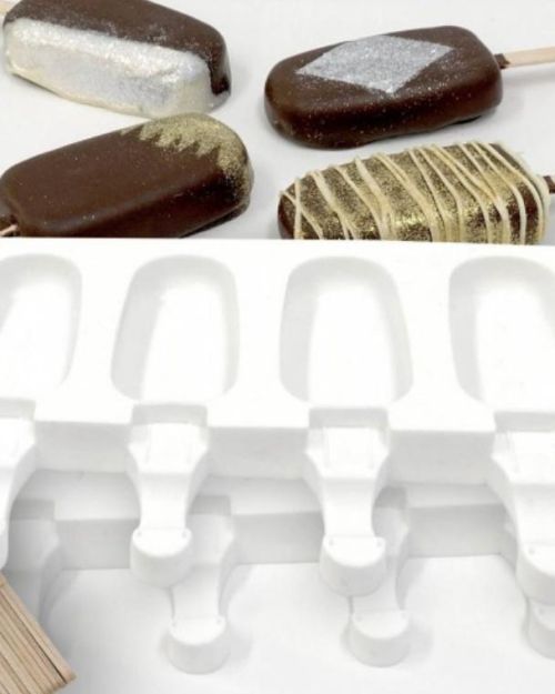 Silicone Mini Popsicle Mould Kit