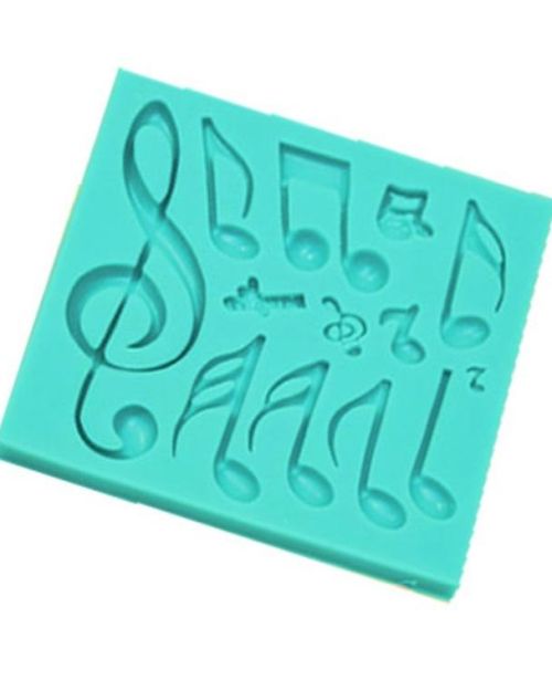 Silicone Mould – Musical Notes