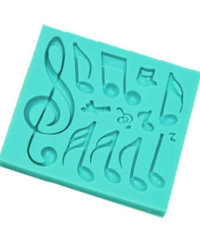 Silicone Mould – Musical Notes