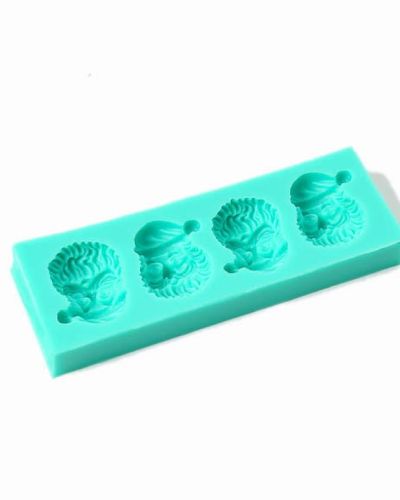 Silicone Mould – Santa Faces