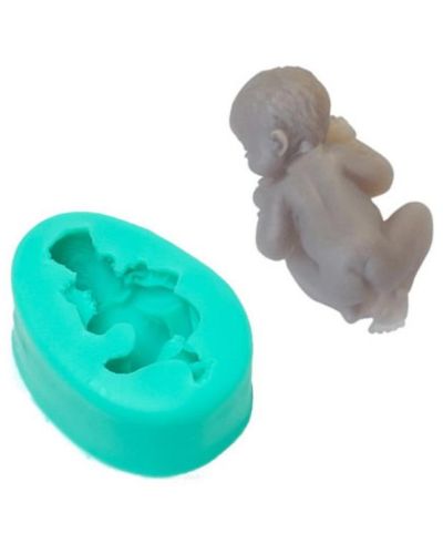 Silicone Mould – Small Sleeping Baby
