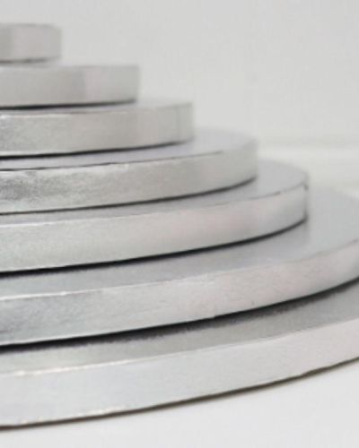 12MM Silver Cake Drum 18″