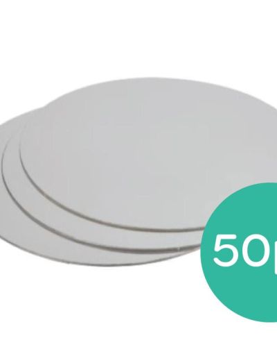 2mm Silver Cake Cards 8″ – 50pk