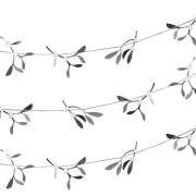 Silver Mistletoe Garland