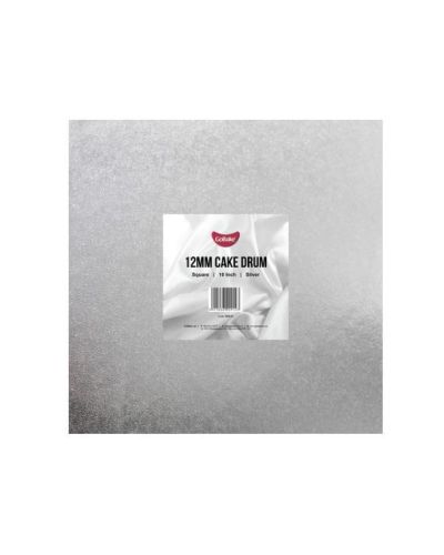 Drum Board 12mm – Silver Square 10in