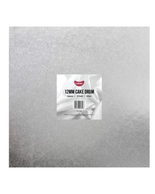 Drum Board 12mm – Silver Square 14in