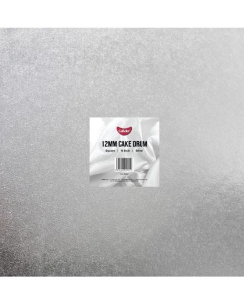 Drum Board 12mm – Silver Square 16in