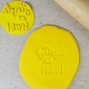 Single and Proud! Embosser