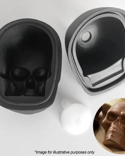 Single Skull 3D Silicone Mould