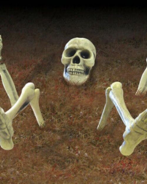 Skeleton Lawn Groundbreaker Decoration