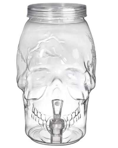 Skull Shaped Drinks Dispenser