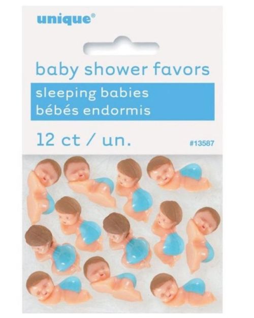 Baby Shower Favours – Sleeping Baby Boys 12pk