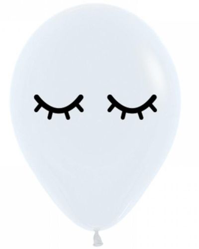 Sleepy Eyes Balloon – Black