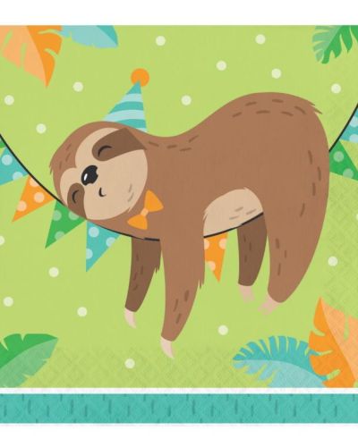 Sloth Party Lunch Napkins 16pk