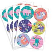 Sloth Stickers 24pk