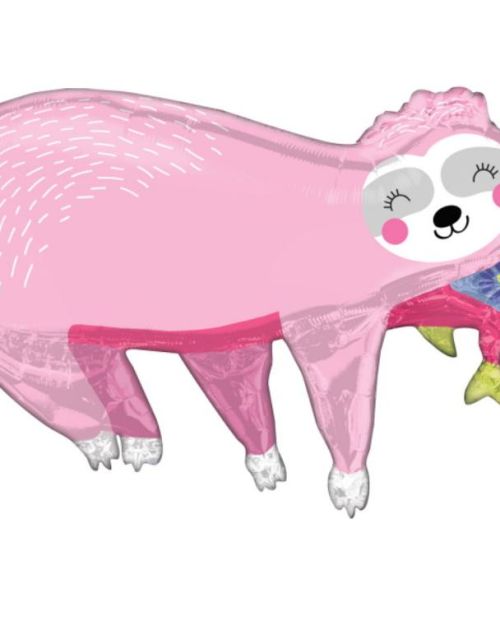 Sloth SuperShape Foil Balloon