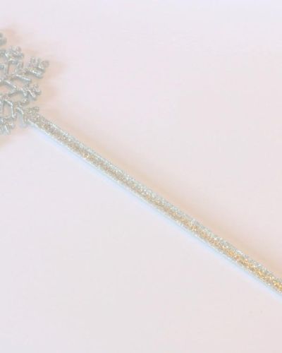 Snowflake Glitter Wand