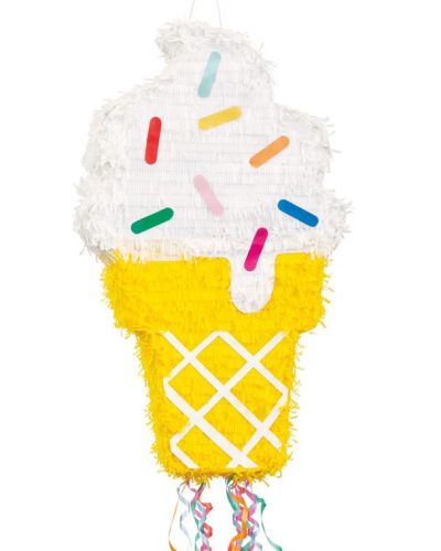 Snow Freeze Ice Cream Cone Pinata