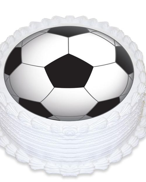 Edible Icing Image – Soccer Round