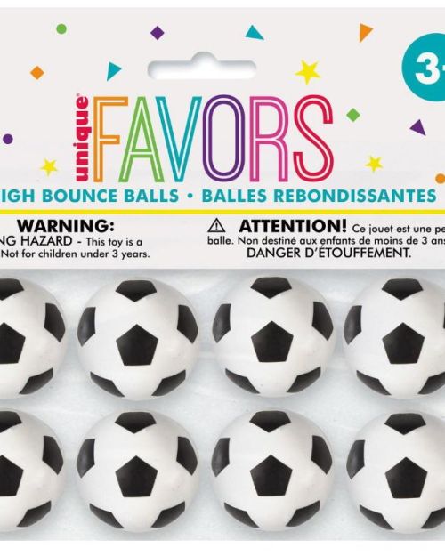 Bouncy Soccer Balls 8pk