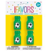 Soccer Bubbles 4pk