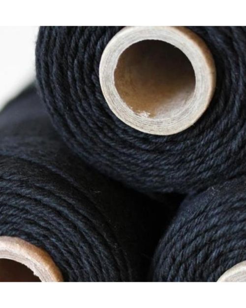100% Cotton Bakers Twine – Solid Charcoal