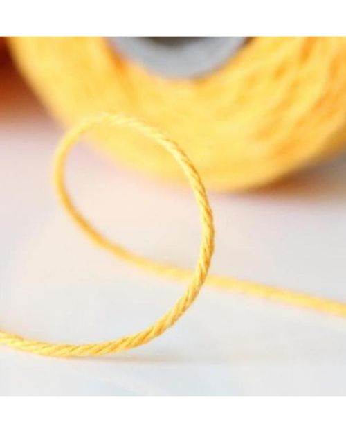 100% Cotton Bakers Twine – Solid Yellow