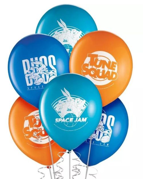 Space Jam Balloons 6pk