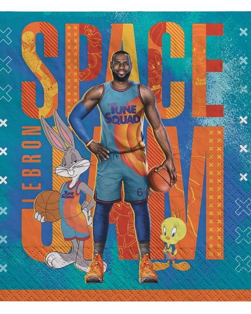 Space Jam Lunch Napkins 16pk