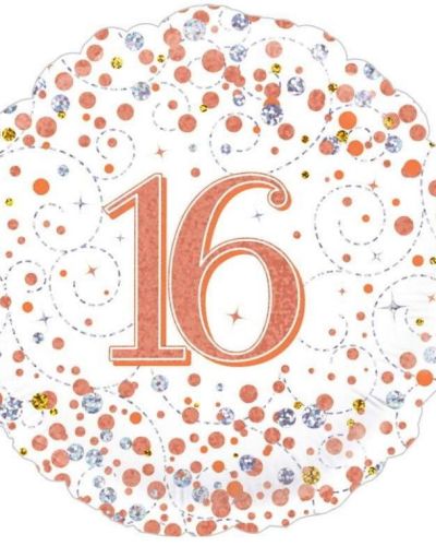 Sparkling Fizz 16th Foil Balloon