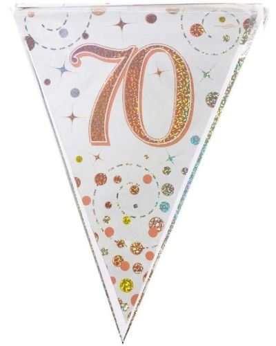 Sparkling Fizz Bunting Flags – 70