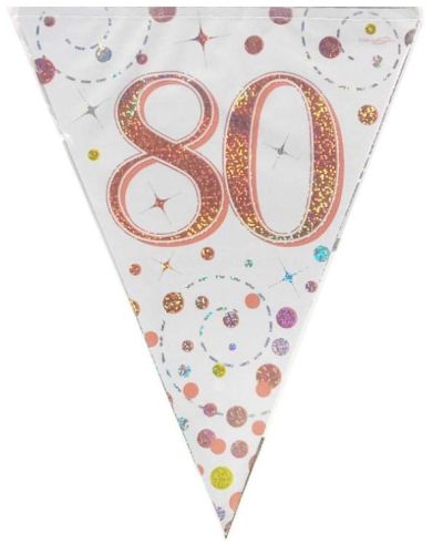 Sparkling Fizz Bunting Flags – 80
