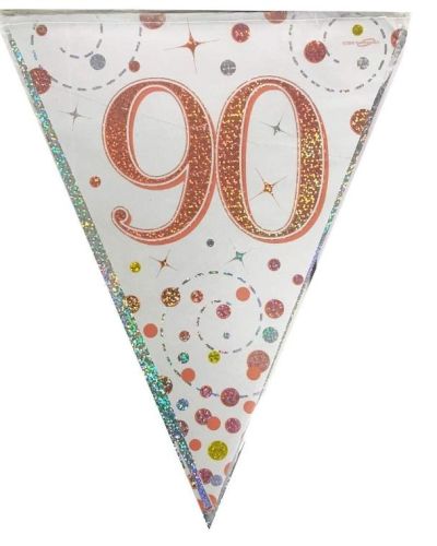 Sparkling Fizz Bunting Flags – 90
