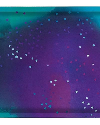 Sparkling Sapphire Melamine Tray